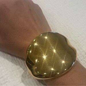 Celine Gold-Tone Cuff
